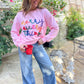 PREORDER: Merry Everything Tinsel Sweatshirt in Two Colors