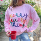 PREORDER: Merry Everything Tinsel Sweatshirt in Two Colors