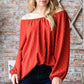 Make You Miss Me Swiss Dot Off Shoulder Top