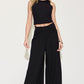 Basic Bae Full Size Ribbed Tank and Wide Leg Pants Set