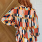 Call It What It Is Mod Print Blouse