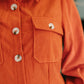 Clever in Corduroy Shirt Dress