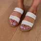 Follow Me Beige Sandals