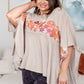 Isabel Embroidered Tunic in Mocha