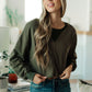 Just a Casual Crop Pullover