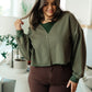 Just a Casual Crop Pullover