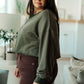 Just a Casual Crop Pullover
