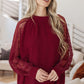 Lace on My Sleeves Blouse