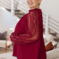 Lace on My Sleeves Blouse