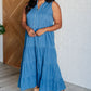 Perfect Choice Denim Maxi Dress