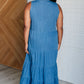 Perfect Choice Denim Maxi Dress