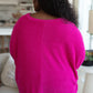 Pink Thoughts Chenille Blouse