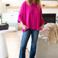 Pink Thoughts Chenille Blouse