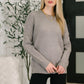 Rush of Joy Textured Long Sleeve Top
