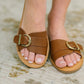 Siran Dark Tank Slip on Sandals