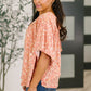 Spring Breeze Square Beck Top in Dusty Rose
