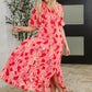 Strolling By Floral Maxi Dress
