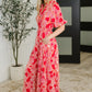Strolling By Floral Maxi Dress
