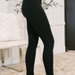 Sweet Steppin' High Waist Leggings in Black