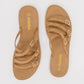 Trusty Strappy Sandals in Light Tan