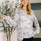 Urban Camo Drop Shoulder Top