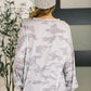 Urban Camo Drop Shoulder Top