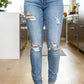 Juno Tall Skinny Destroyed Jeans