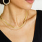Noontide Double Chain Necklace