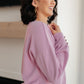 Totally Verified Long Sleeve V-Neck Top