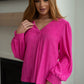 Very Refined V-Neck Blouse